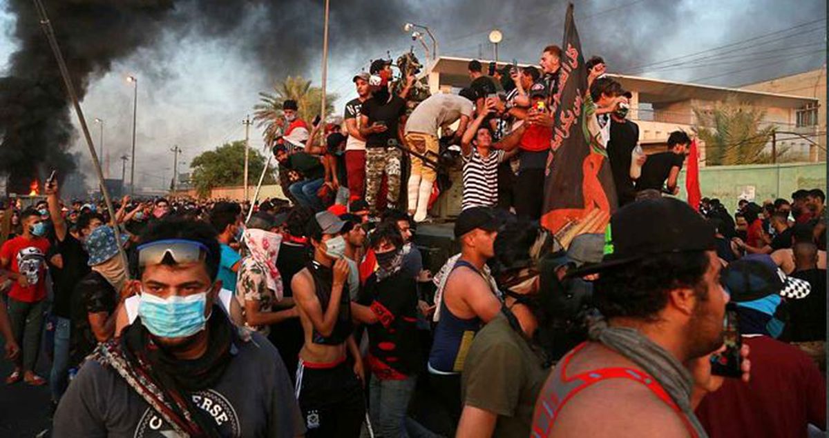 Irak'taki protestolarda hayatını kaybedenlerin sayısı 44'e yükseldi