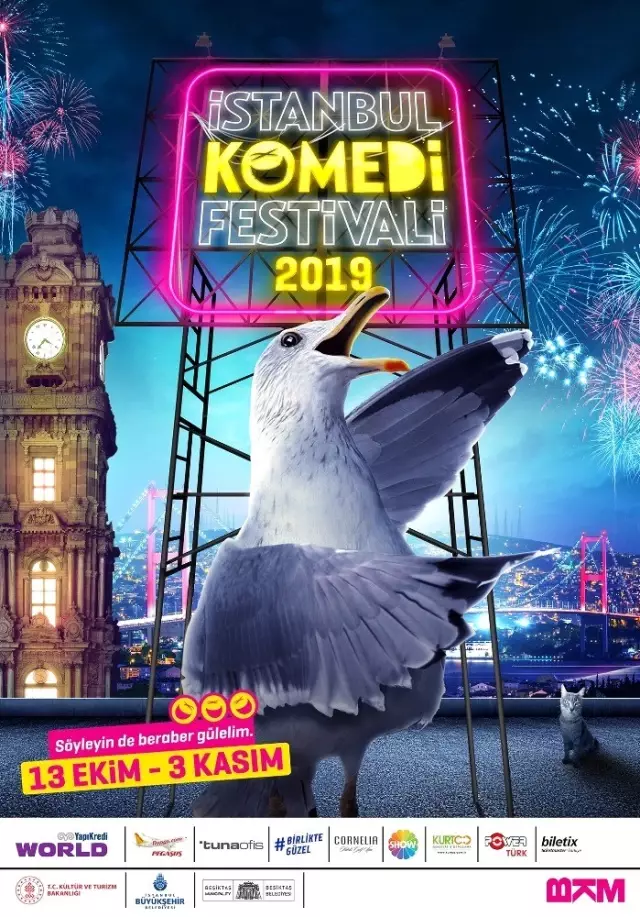 İstanbul Komedi Festivali'nde geri sayım başladı İstanbul Komedi Festivali'nde geri sayım başladı