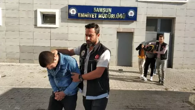 Samsun'da uyuşturucu ticaretinden 8 kişi adliyeye sevk edildi Samsun'da uyuşturucu ticaretinden 8 kişi adliyeye sevk edildi