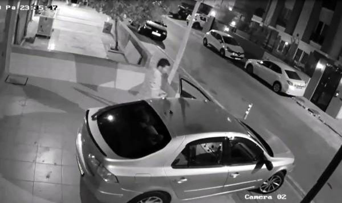 Sopalı otopark kavgası kameralara yansıdı
