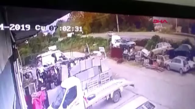 17 yaşındaki berkay'ın öldüğü kaza kamerada