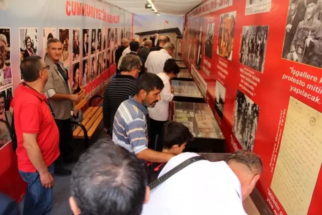 Cumhuriyet Tırı Malatya'da Cumhuriyet Tırı Malatya'da