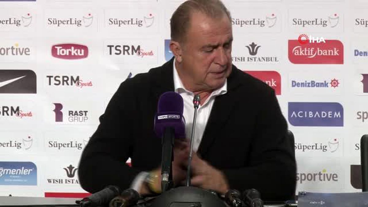 Fatih Terim: 'Ben de hata yapabilirim, ben de insanım'