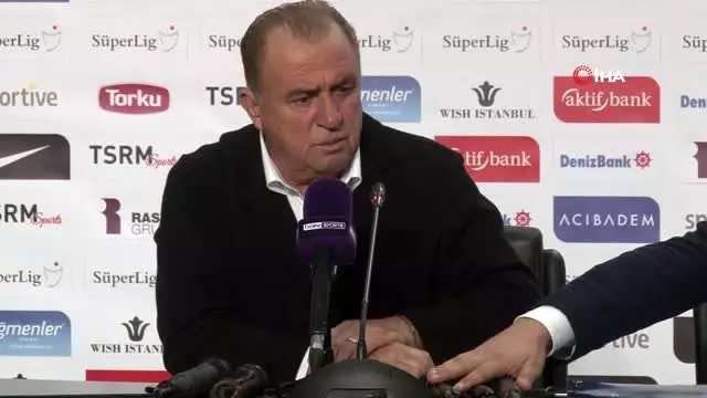 Fatih Terim: 'Ben de hata yapabilirim, ben de insanım' Fatih Terim: 'Ben de hata yapabilirim, ben de insanım'