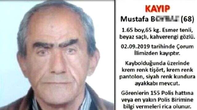 Hakkında kayıp ihbarı yapılan emekli polis memurunun cesedi su kuyusunda bulundu