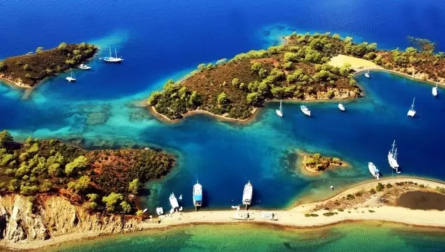 (Özel) Muğla koylarında yer kalmadı (Özel) Muğla koylarında yer kalmadı