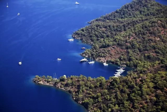 (Özel) Muğla koylarında yer kalmadı (Özel) Muğla koylarında yer kalmadı