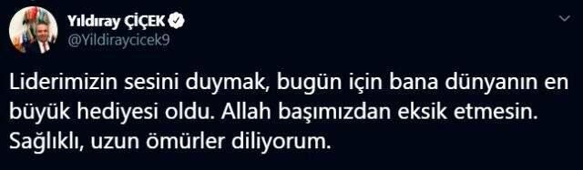 Sağlık durumu merak konusu olan MHP Lideri Bahçeli, Basın Danışmanını aradı