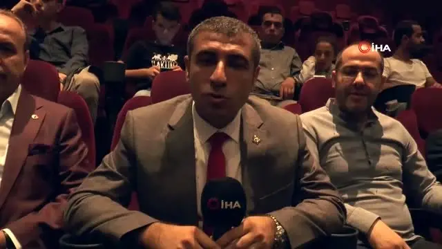 Gaziantep'teki MHP'liler sinema etkinliğinde bir araya gelerek Ahmet Şafak'ın