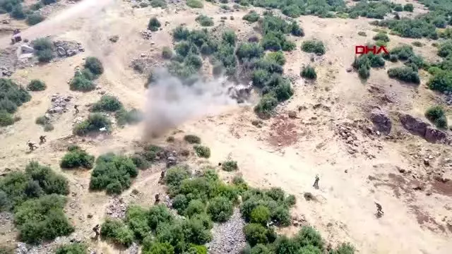 Öso özel kuvvetleri'nin tatbikatı gerçeği aratmadı Öso özel kuvvetleri'nin tatbikatı gerçeği aratmadı