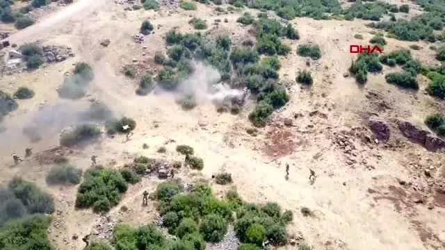 Öso özel kuvvetleri'nin tatbikatı gerçeği aratmadı Öso özel kuvvetleri'nin tatbikatı gerçeği aratmadı