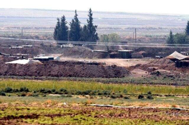 Sınırda namlular suriye'ye çevrildi
