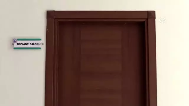 Teröristlerin yaktığı HEM modern binasında