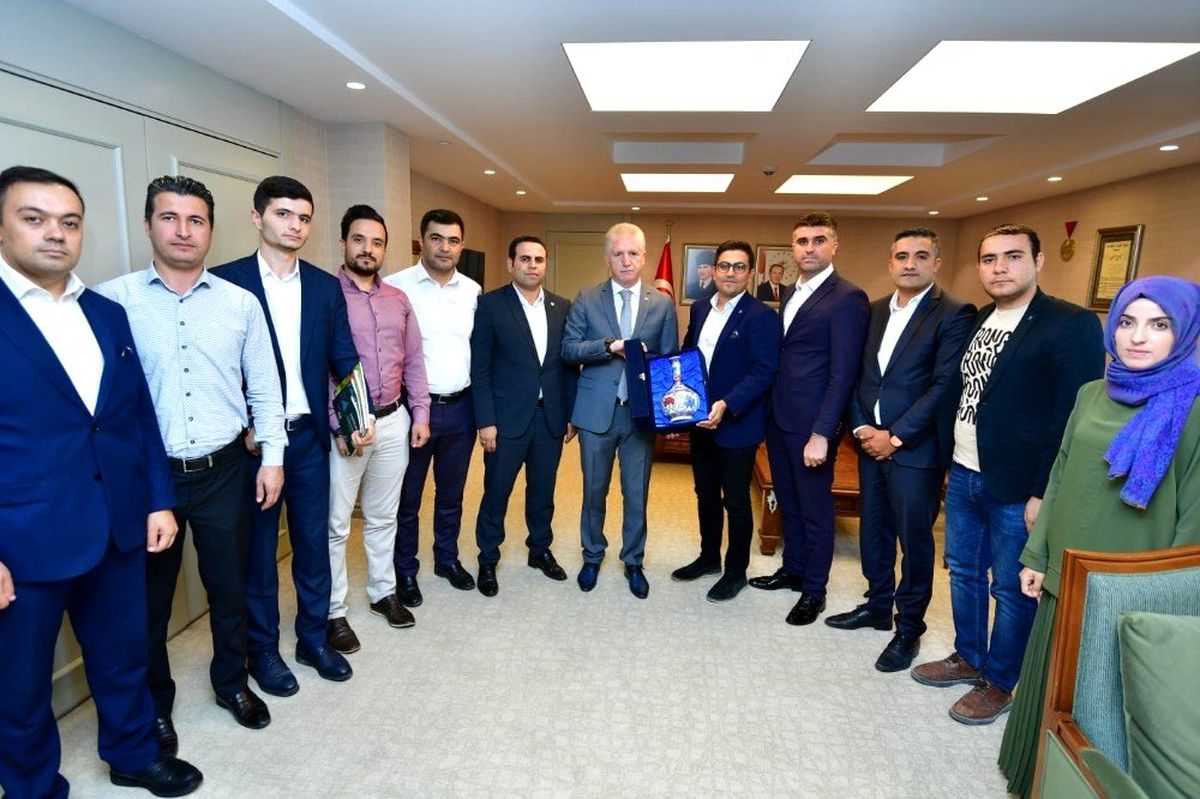 TÜGVA Gaziantep il yönetimden ziyaret