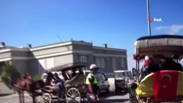 Adalar'da faytonlara 'dumansız hava sahası' denetimleri Adalar'da faytonlara 'dumansız hava sahası' denetimleri