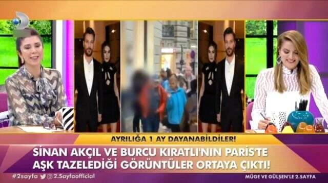 Boşandıktan 20 gün sonra barışan Sinan Akçıl ve Burcu Kıratlı ikinci kez evleniyor!