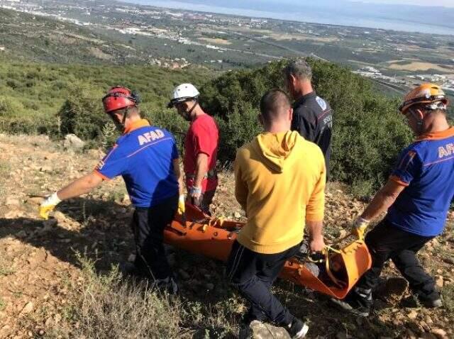 Define için kazılan kuyuya düşen vatandaş 3,5 saatte kurtarıldı