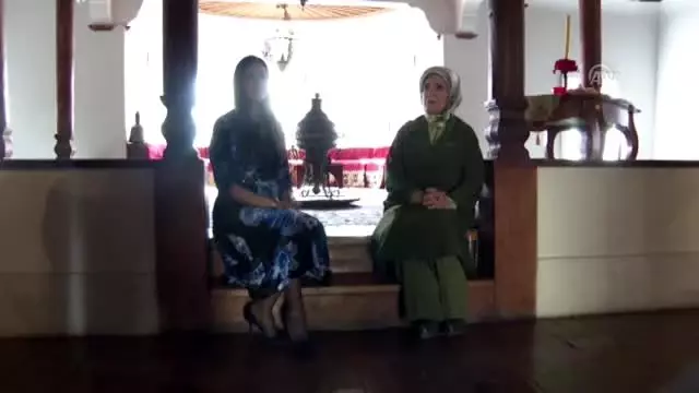 Emine Erdoğan, 200 yıllık Prenses Ljubice Konağını ziyaret etti
