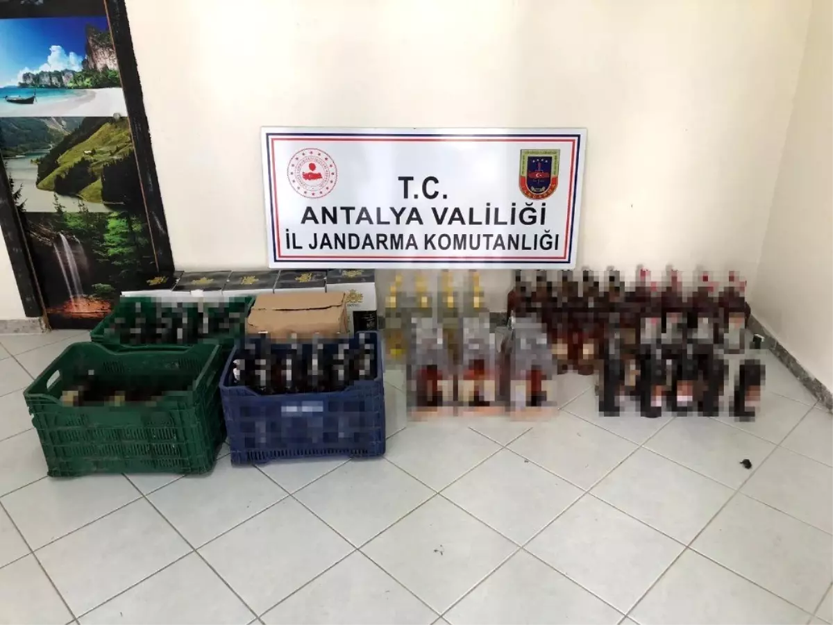 Manavgat'ta kaçak içki operasyonu - Haberler