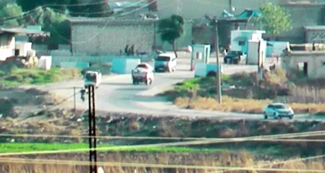 PKK/PYD terör örgütü Rasulayn'da kontrol noktalarından çekildi PKK/PYD terör örgütü Rasulayn'da kontrol noktalarından çekildi