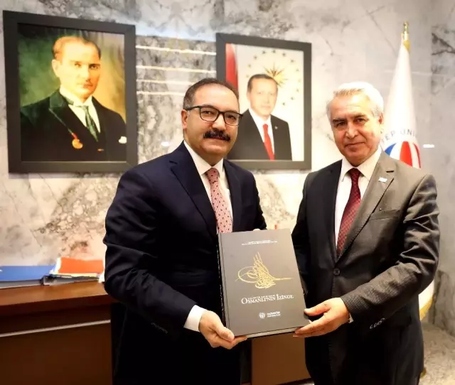 Rektör Gür'e kültür dünyasından önemli ziyaretler