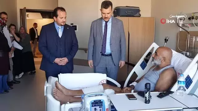 Somali'deki bombalı saldırıda yaralanan PÖH Polisi Şahin'in tedavisi devam ediyor Somali'deki bombalı saldırıda yaralanan PÖH Polisi Şahin'in tedavisi devam ediyor