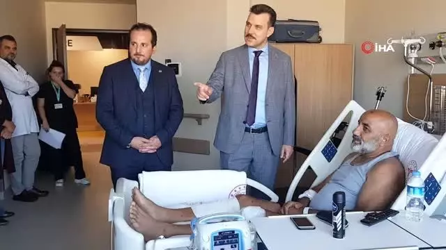 Somali'deki bombalı saldırıda yaralanan PÖH Polisi Şahin'in tedavisi devam ediyor Somali'deki bombalı saldırıda yaralanan PÖH Polisi Şahin'in tedavisi devam ediyor