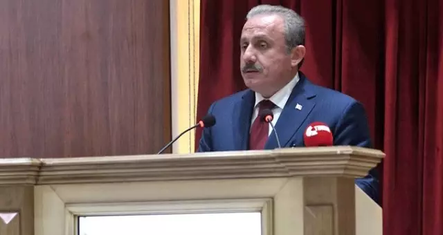 TBMM Başkanı Mustafa Şentop: Terör oluşumuna müsaade etmeme konusunda kati bir kararlılık içerisindeyiz TBMM Başkanı Mustafa Şentop: Terör oluşumuna müsaade etmeme konusunda kati bir kararlılık içerisindeyiz