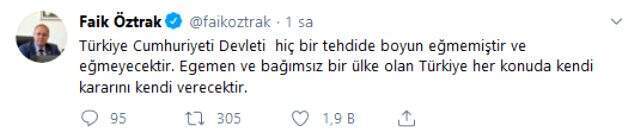 Trump'ın skandal tehdidine CHP'den tepki: Türkiye her konuda kendi kararını verecektir
