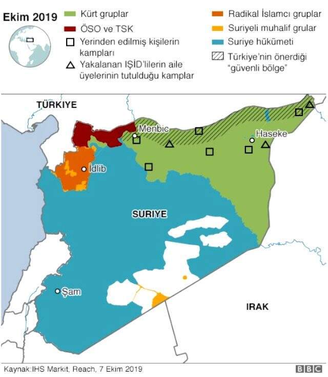 Barış Pınarı Harekatı nedir, ne zaman başlayacak? Fırat'ın doğusu neresi?