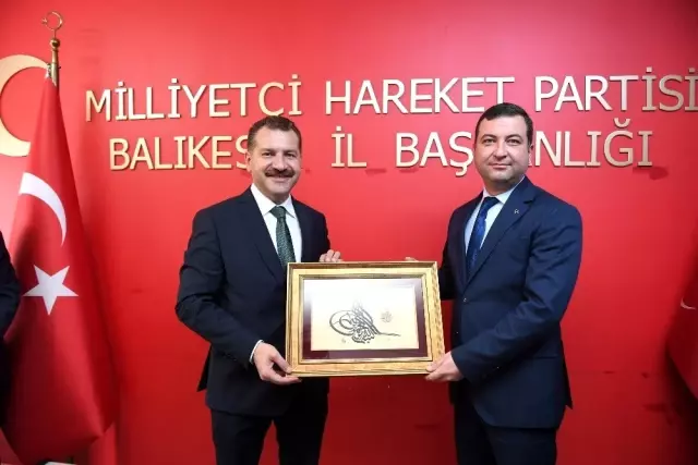 Başkan Yılmaz'dan Yüksel'e hayırlı olsun ziyareti