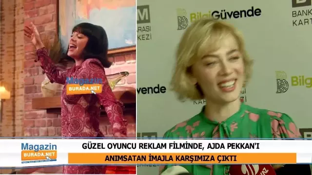 Demet Evgar'dan Ajda Pekkan imajlı reklam filmi!