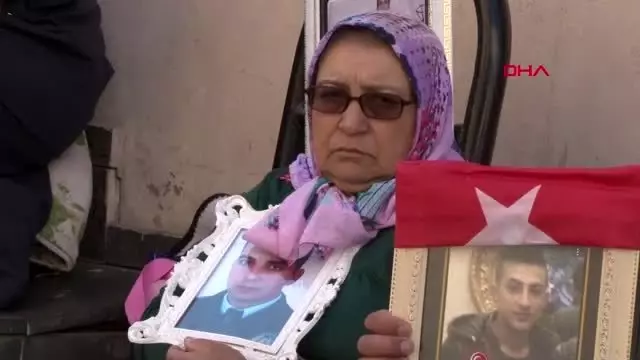 Diyarbakır hdp önündeki eylemde 36'ncı gün Diyarbakır hdp önündeki eylemde 36'ncı gün
