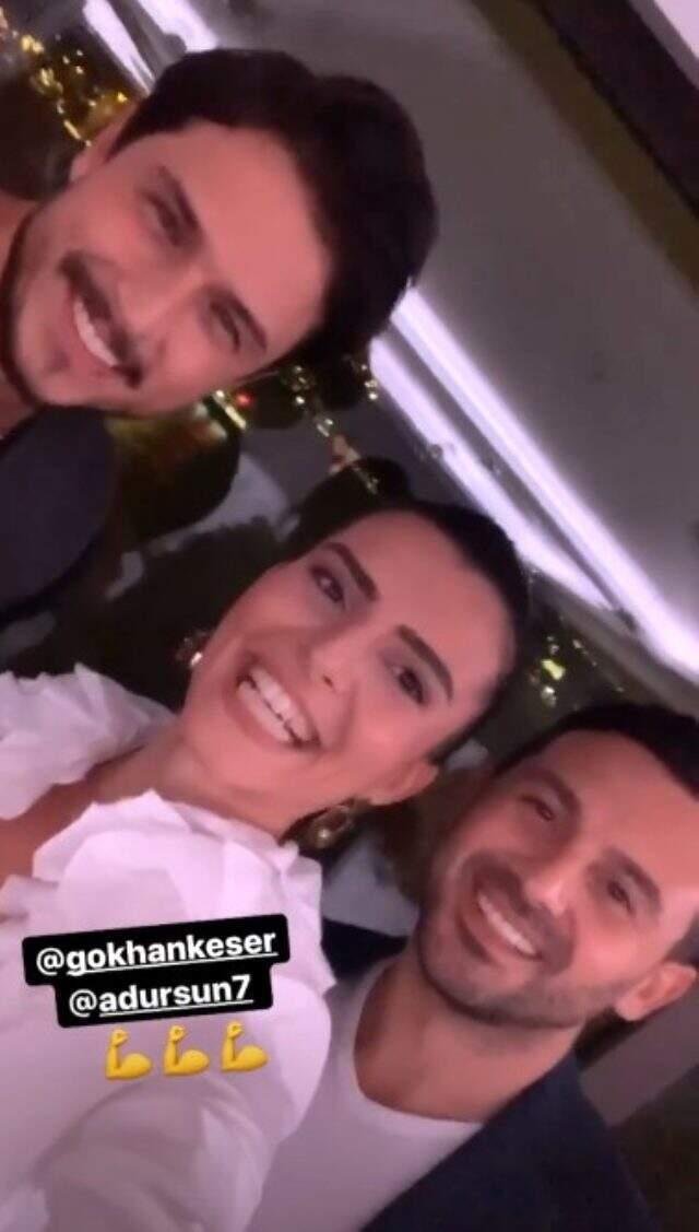 Eski futbolcu Ahmet Dursun ve Asena Demirbağ'ın düğününe ünlü isimler akın etti