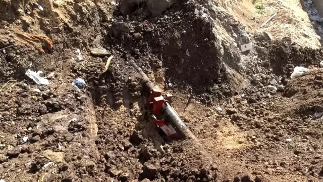 (Özel) NATO boru hattı delindi, ekipler saatlerce uğraştı