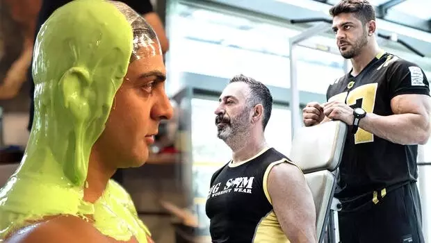 Spor hocasını uzaylı yaptı Spor hocasını uzaylı yaptı