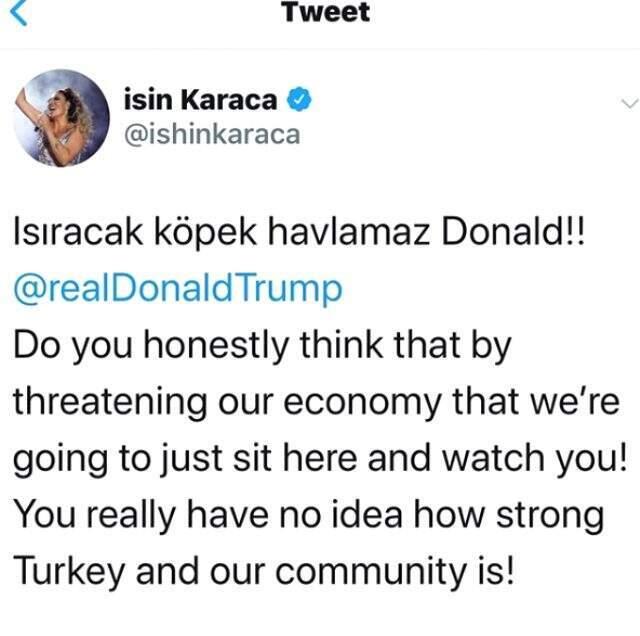 Ünlü isimlerden Trump'ın Türkiye ile ilgili sözlerine tokat gibi cevap: Isıracak köpek ısırmaz