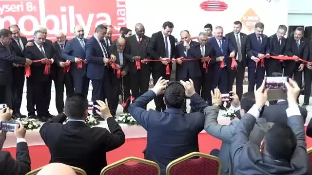 8. Kayseri Mobilya Fuarı kapılarını açtı