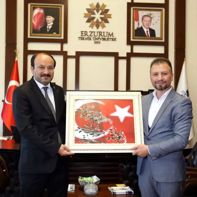 AA Bölge Müdürü Bekar'dan ETÜ Rektörü Çakmak'a ziyaret