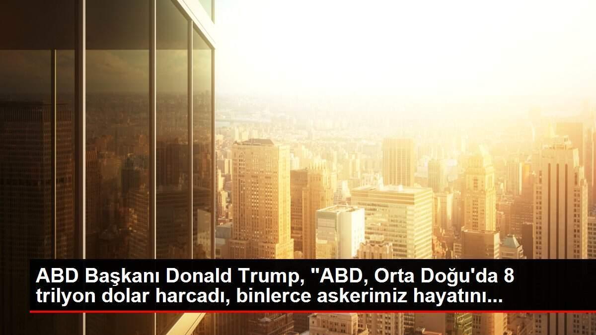 ABD Başkanı Donald Trump,