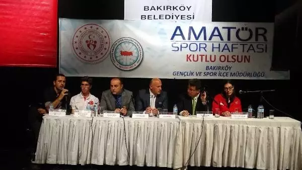 Amatör spor haftası paneli bakırköy'de yapıldı