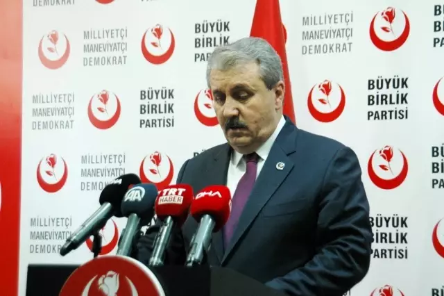 BBP Genel Başkanı Destici: BBP Genel Başkanı Destici: