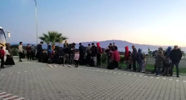 Çanakkale'de 57 mülteci yakalandı