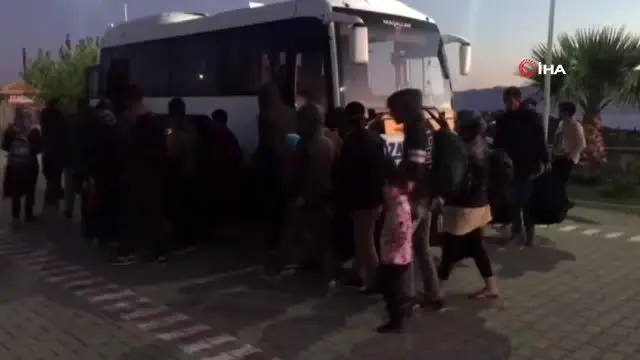Çanakkale'de 57 mülteci yakalandı