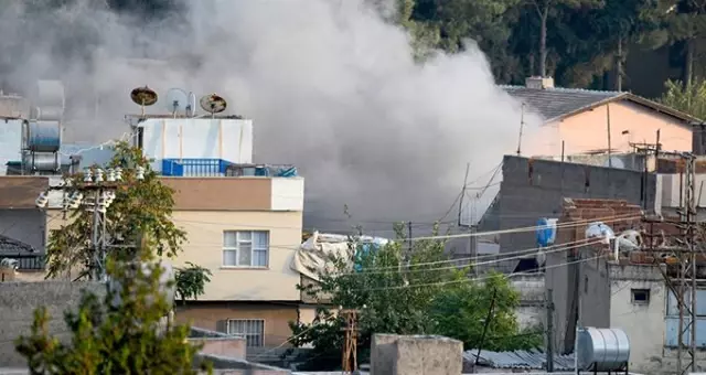 Ceylanpınar ilçe merkezine 2 havan mermisi atıldı