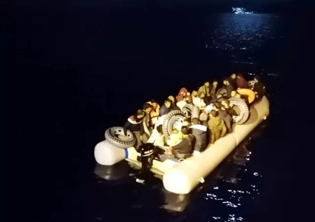 Datça'da 31 göçmen yakalandı Datça'da 31 göçmen yakalandı