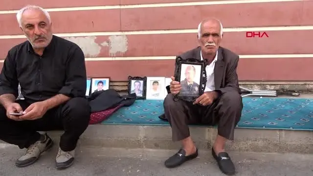 Diyarbakır hdp önündeki eylemde 37'nci gün Diyarbakır hdp önündeki eylemde 37'nci gün