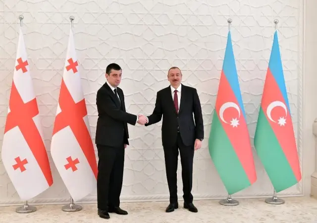 Gürcistan Başbakanı Gakharia, Azerbaycan'da Gürcistan Başbakanı Gakharia, Azerbaycan'da