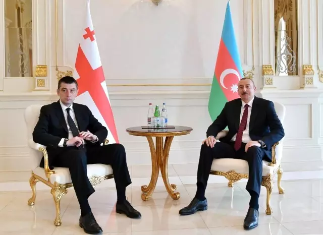 Gürcistan Başbakanı Gakharia, Azerbaycan'da Gürcistan Başbakanı Gakharia, Azerbaycan'da