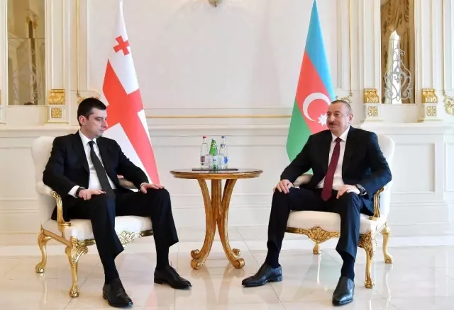 Gürcistan Başbakanı Gakharia, Azerbaycan'da Gürcistan Başbakanı Gakharia, Azerbaycan'da